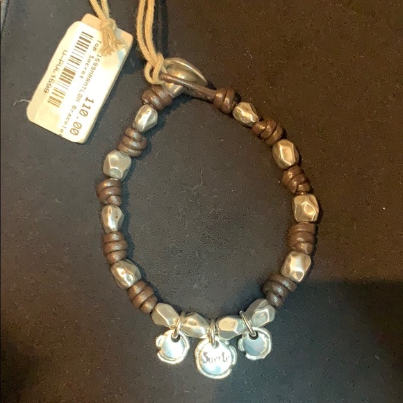 NWT Women’s Uno de 50 Bracelet Silver/Leather - Picture 11 of 11